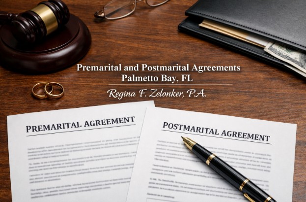 Premarital and Postmarital Agreements Palmetto Bay, FL | Regina F. Zelonker, P.A.